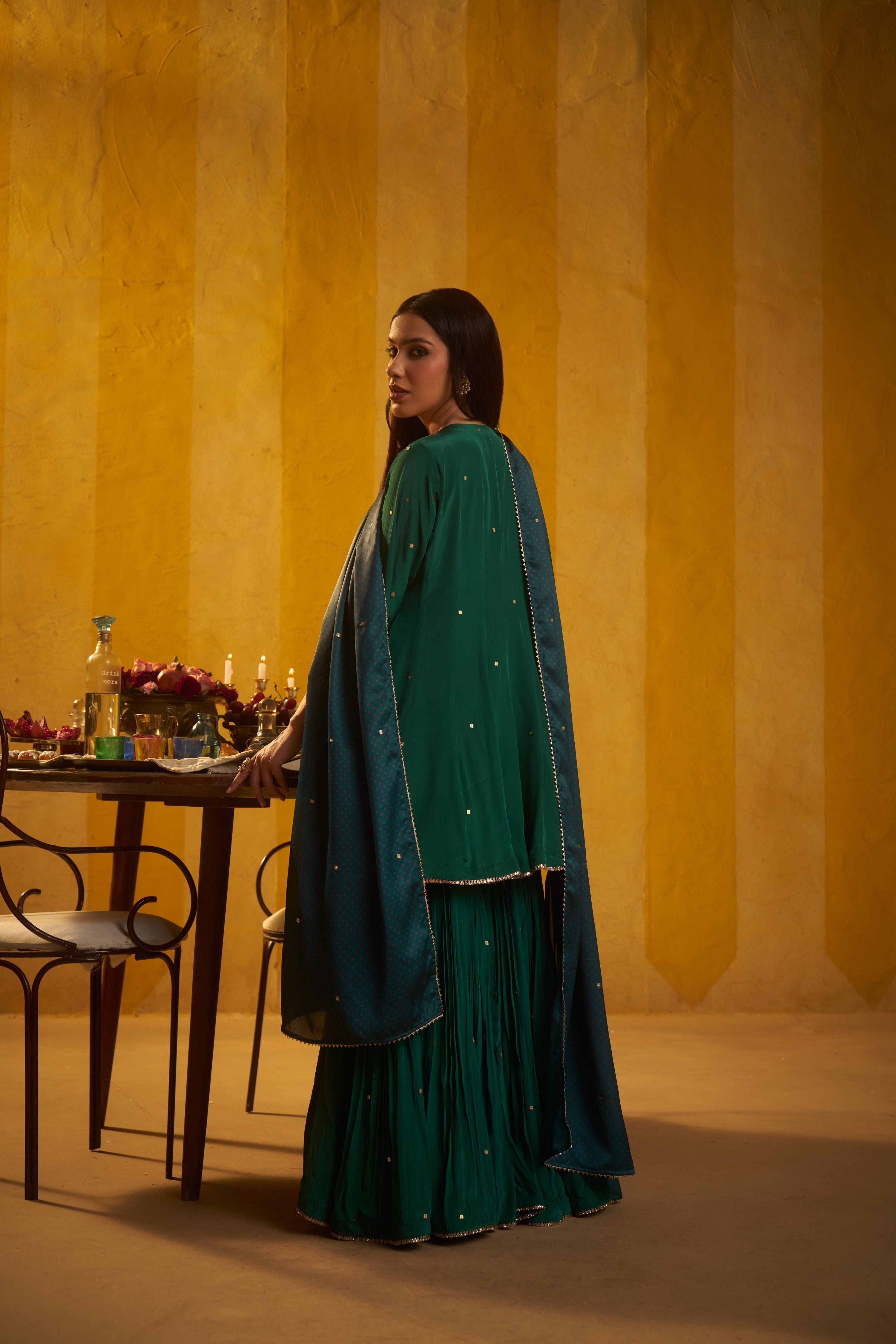 Tulsi Sharara Set