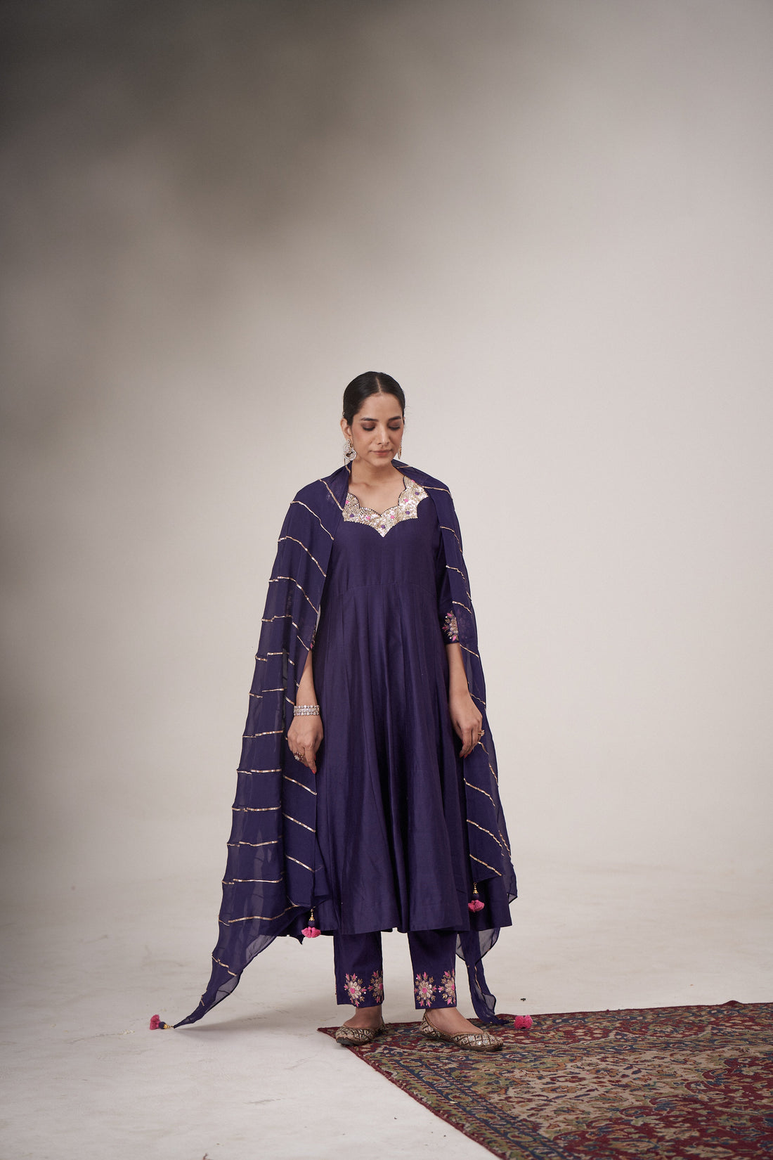 Pittaya Anarkali Set