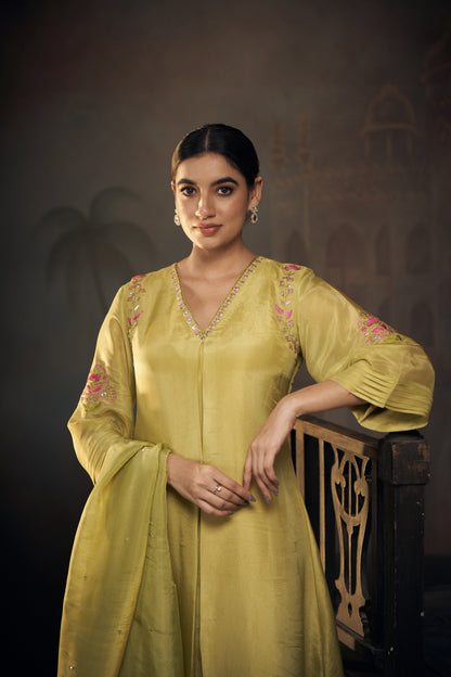 Baag Pleat Kurta Set