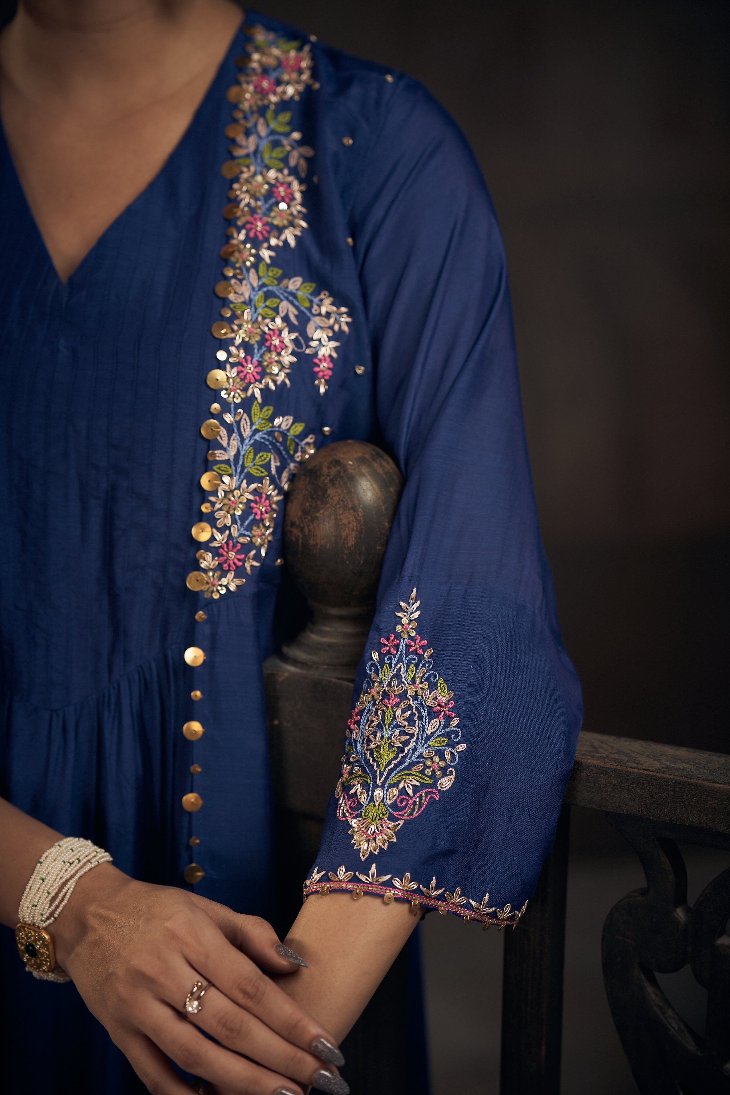 Royal Blue Jacket set